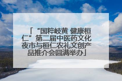 “国粹岐黄 健康桓仁”第二届中医药文化夜市与桓仁农礼文创产品推介会圆满举办