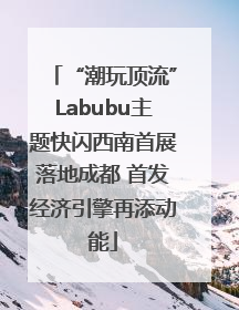 “潮玩顶流”Labubu主题快闪西南首展落地成都 首发经济引擎再添动能