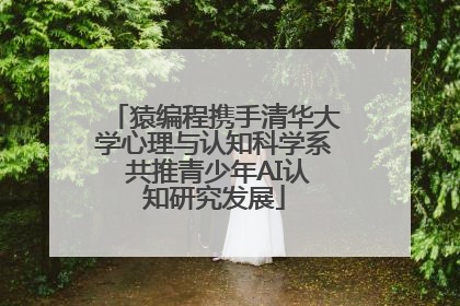 猿编程携手清华大学心理与认知科学系 共推青少年AI认知研究发展