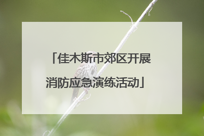 佳木斯市郊区开展消防应急演练活动