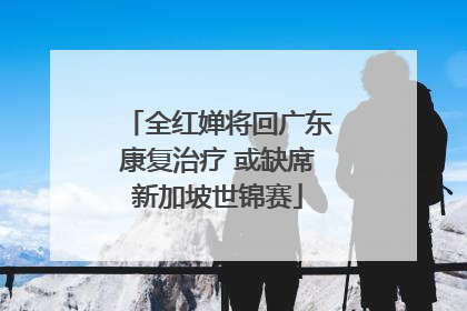 全红婵将回广东康复治疗 或缺席新加坡世锦赛