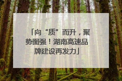 向“质”而升，聚势图强！湖南高速品牌建设再发力