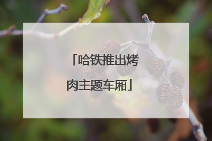 哈铁推出烤肉主题车厢