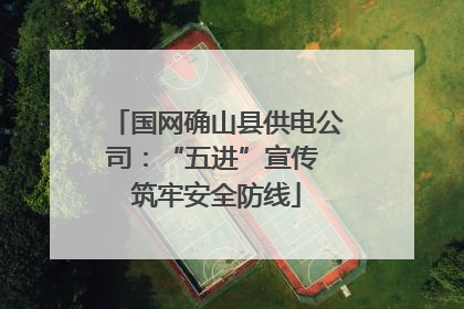 国网确山县供电公司：“五进”宣传 筑牢安全防线