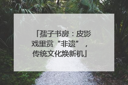 孺子书房：皮影戏里赏“非遗”，传统文化焕新机