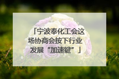 宁波奉化工会这场协商会按下行业发展“加速键”