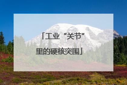 工业“关节”里的硬核突围