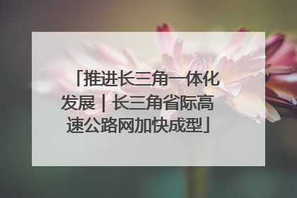 推进长三角一体化发展｜长三角省际高速公路网加快成型
