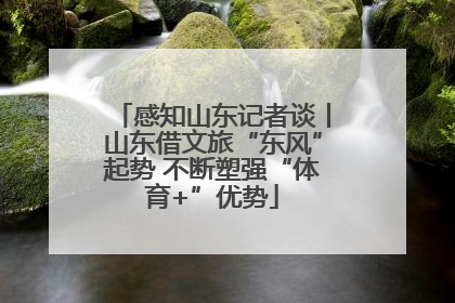 感知山东记者谈丨山东借文旅“东风”起势 不断塑强“体育+”优势