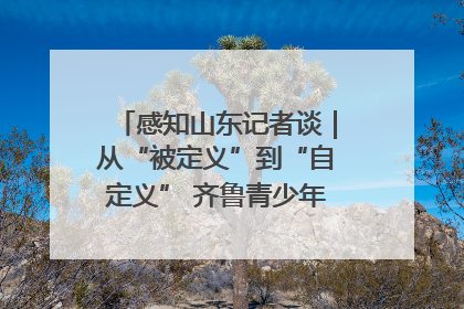 感知山东记者谈｜从“被定义”到“自定义” 齐鲁青少年书写时代新篇