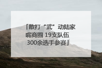 散打“武”动陆家嘴商圈 19支队伍300余选手参赛