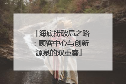海底捞破局之路：顾客中心与创新源泉的双重奏
