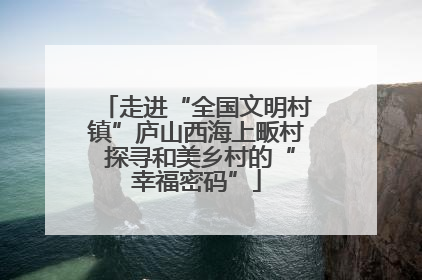 走进“全国文明村镇”庐山西海上畈村 探寻和美乡村的“幸福密码”
