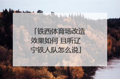铁西体育场改造效果如何 且听辽宁铁人队怎么说