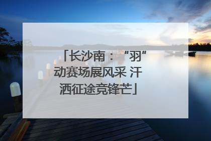 长沙南：“羽”动赛场展风采 汗洒征途竞锋芒