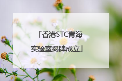 香港STC青海实验室揭牌成立