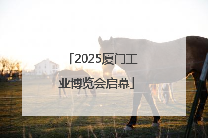 2025厦门工业博览会启幕