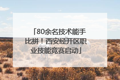 80余名技术能手比拼！西安经开区职业技能竞赛启动