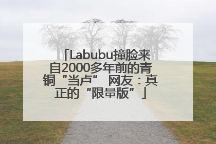 Labubu撞脸来自2000多年前的青铜“当卢” 网友：真正的“限量版”